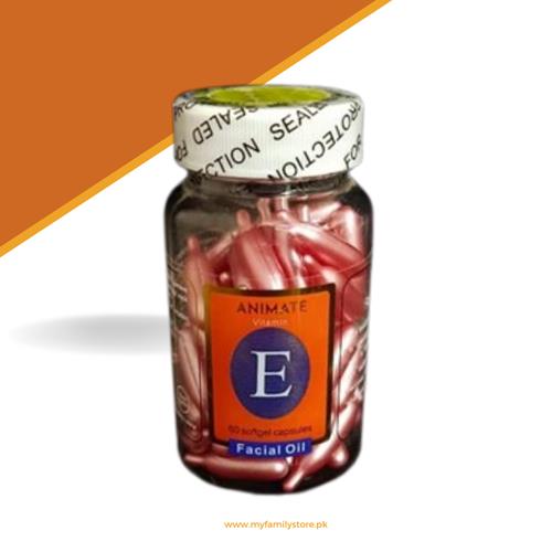 Vitamin E Capsules (60 Softgel Capsules) – Powerful Antioxidant for Healthy Skin and Hair