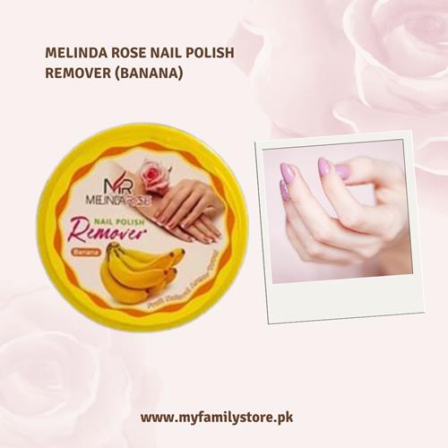 Melinda Rose Nail Polish Remover (Banana) – Gentle & Effective