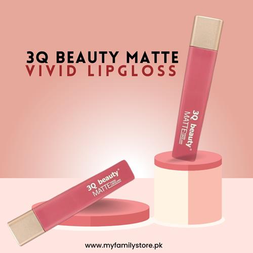 3Q Beauty Matte Vivid Lipgloss (1 - Deep Pink) – Bold and Beautiful