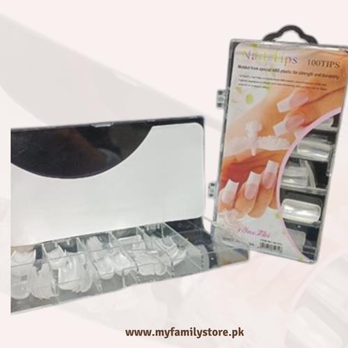 Transparent Nail Box – Organized and Durable Storage for Nails
