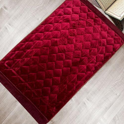 Red - Premium Prayer Mat – Comfort and Elegance for Your Worship