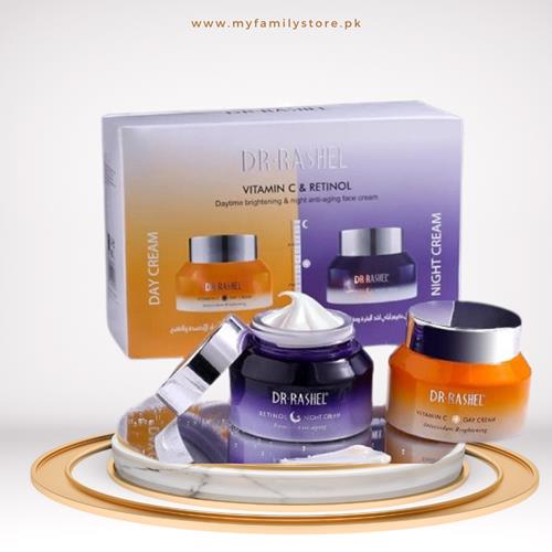 Dr. Rashel Vitamin C & Retinol Daytime Brightening & Night Anti-Aging Face Cream