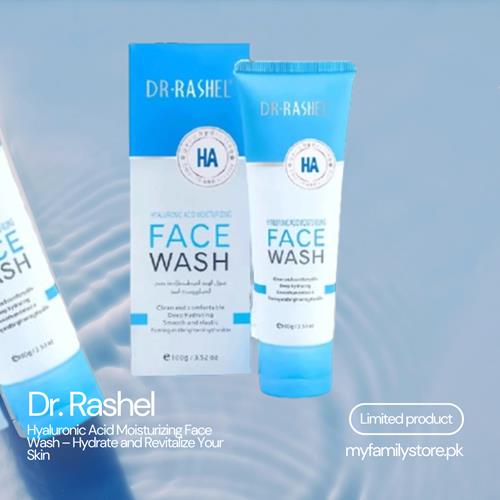 Dr. Rashel Hyaluronic Acid Moisturizing Face Wash – Hydrate and Revitalize Your Skin