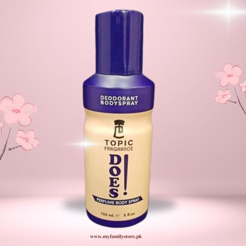 Fragrance DOES Deodorant Body Spray