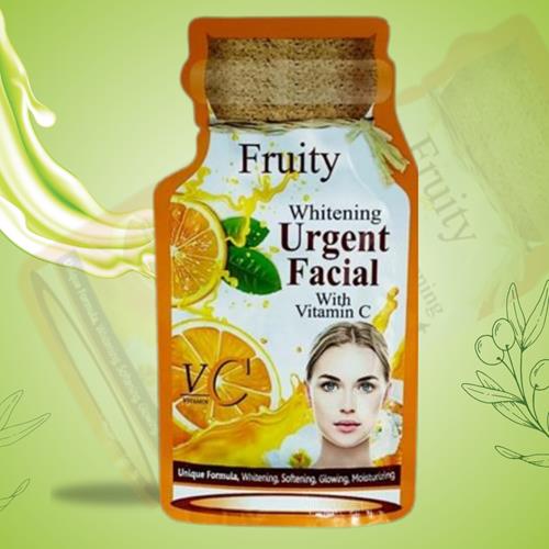 Fruity Whitening Urgent Facial with Vitamin C – Instant Glow & Radiance