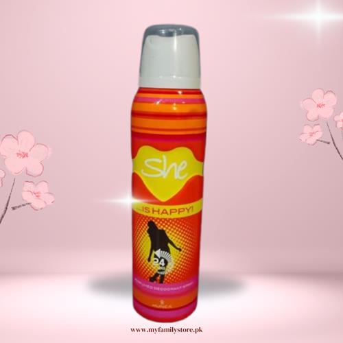 She (is Happy) Body Spray – Fresh, Uplifting, and Full of Joy