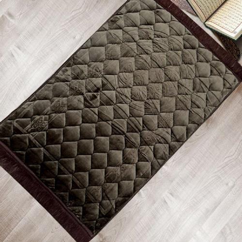Brown - Premium Prayer Mat – Comfort and Elegance for Your Worship