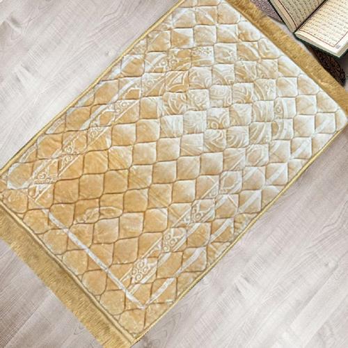 Yellow - Premium Prayer Mat – Comfort and Elegance for Your Worship