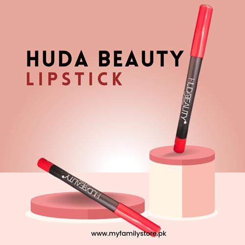 Huda Beauty Lipstick (110) – Glamorous, Bold, and Comfortable