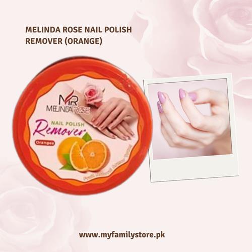 Melinda Rose Nail Polish Remover (Orange) – Zesty & Effective