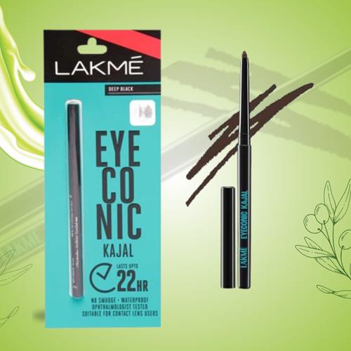 Lakmé Eyeconic Kajal (Black) – Bold, Long-Lasting, and Smudge-Proof
