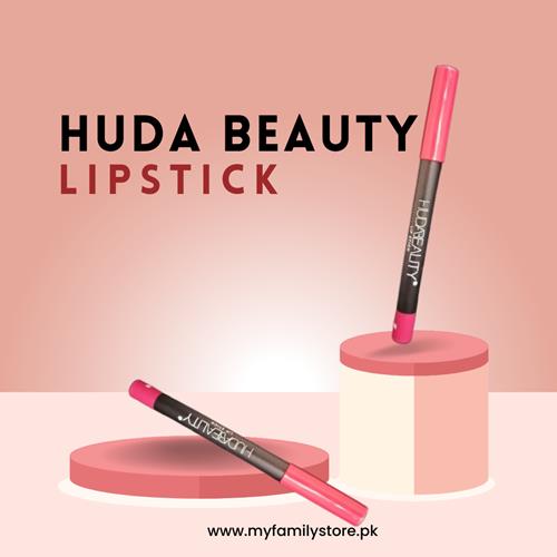 Huda Beauty Lipstick (108) – Bold, Vibrant, and All-Day Comfort